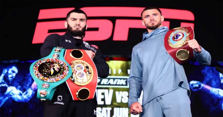 Beterbiev vs Smith basın toplantısı yapıldı.