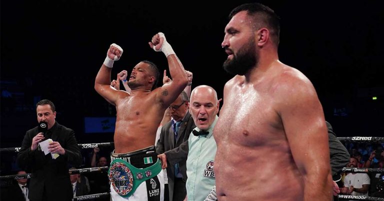 Joyce dördüncü rauntta Hammer’ı durdurdu