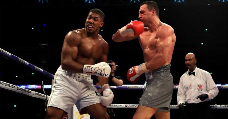Dmitry Salita “Joshua 2017’den beridir düşüşte” dedi